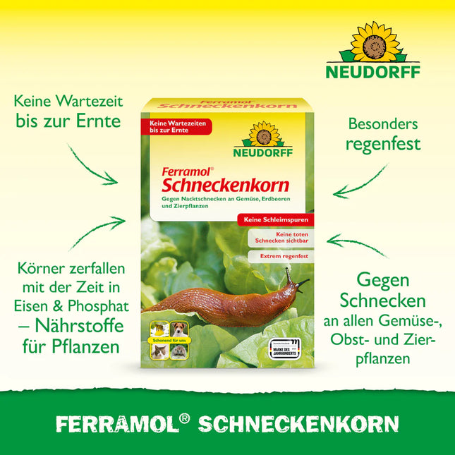 Neudorff Ferramol Schneckenkorn 500g