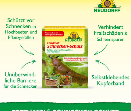 Neudorff Kupferband Schneckenschutz