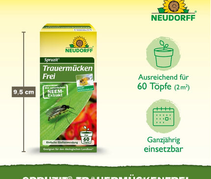 Spruzit TrauermückenFrei - gegen die Larven der Trauermücken