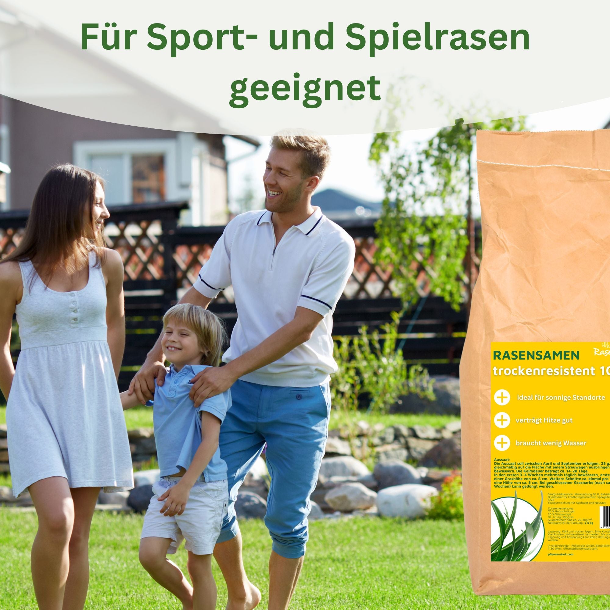 Rasenmax Rasensamen trockenresistent