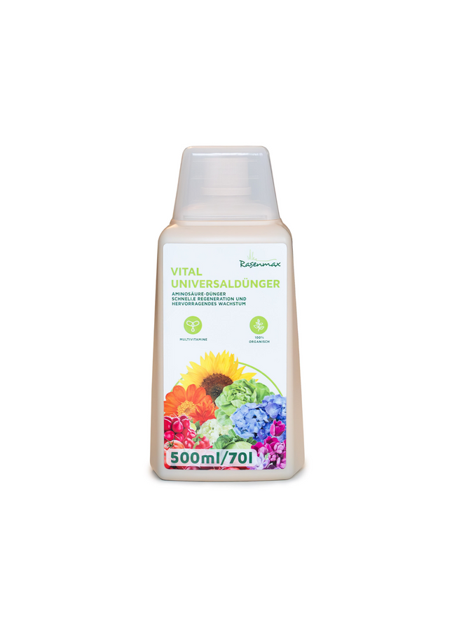 Rasenmax Bio Dünger Vital - Biologischer Universaldünger