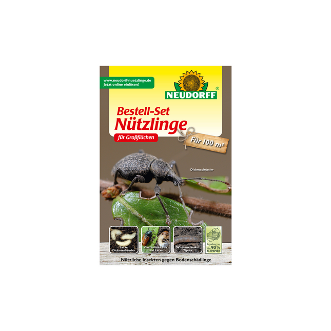 Nematoden von Neudorff gegen Dickmaulrüssler & Wiesenschnaken