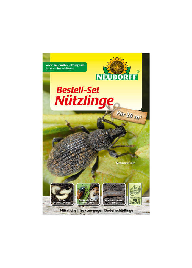 Nematoden von Neudorff gegen Dickmaulrüssler & Wiesenschnaken