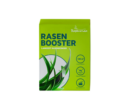 Rasenmax Rasendünger Rasen Booster 3 kg - für 120 m2 Rasenfläche
