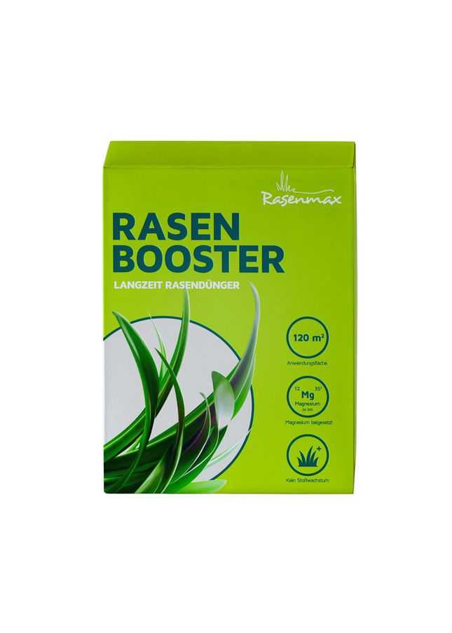 Rasenmax Rasendünger Rasen Booster 3 kg - für 120 m2 Rasenfläche