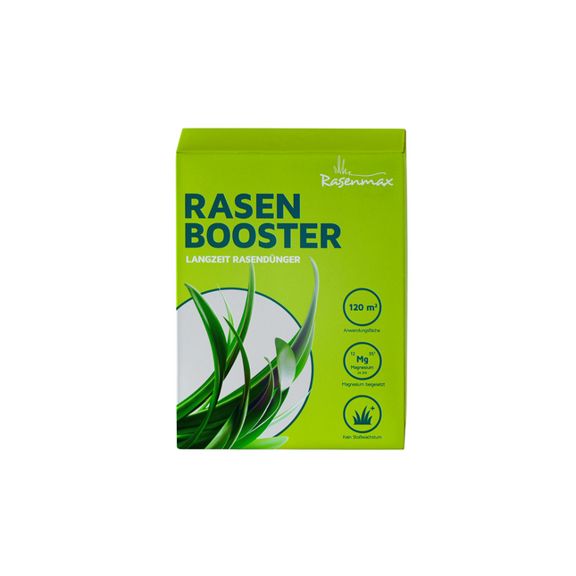 Rasenmax Rasendünger Rasen Booster 3 kg - für 120 m2 Rasenfläche