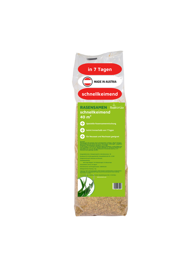 Rasenmax Rasensamen schnellkeimend 1 kg