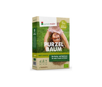 Samen Maier Bio Rasensamen Purzelbaum für Garten- und Spielrasen