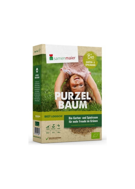 Samen Maier Bio Rasensamen Purzelbaum für Garten- und Spielrasen
