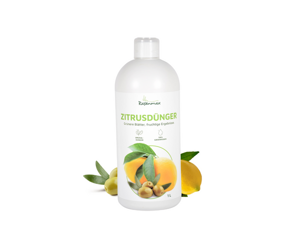 olivenbaum düngen mit zitrusdünger Rasenmax Zitrusdünger und Olivenbaumdünger 1 L – Rasenmax.com