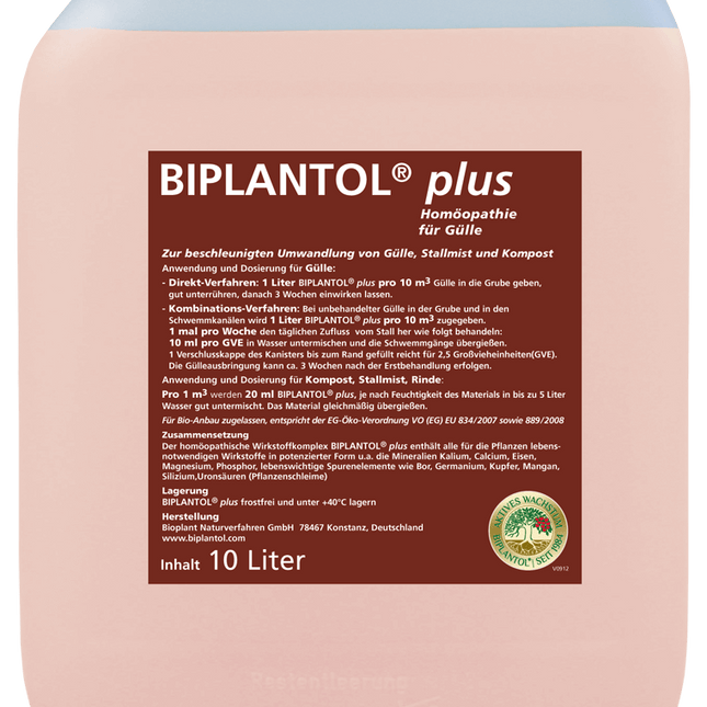 BIPLANTOL® Plus Gülleprofi