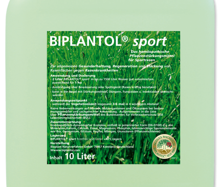 BIPLANTOL Sport - die biologische Pflanzenstärkung