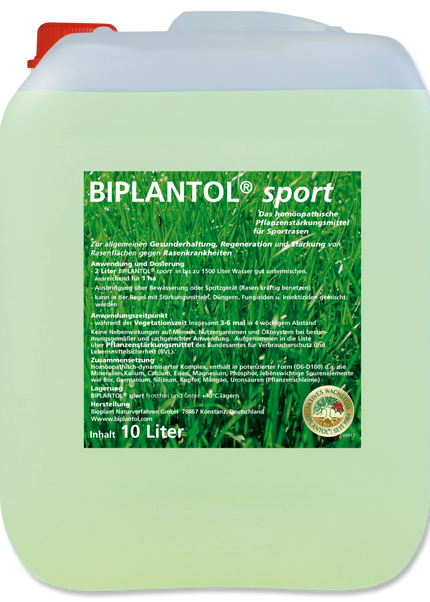 BIPLANTOL Sport - die biologische Pflanzenstärkung